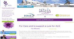Desktop Screenshot of alsbc.ca